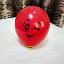 10x   Face Expression Latex Colorful Balloons Birthday Party Wedding Dec JR