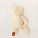 5x Beige Plush Bouquet Bear Pendant Decor Key Chain Keychain for Bag Cellphone