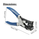 R10 Heavy Pvc Card Corner Rounder Paper Die Cutter Puncher Angle Nip Steel