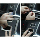 Stainless Steel Car Keyhole Panel Decoration Trim for Volvo S60 V60 2.2 x 1