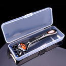 Plastic Clear Transparent Collection Razor Container Case Storage Box_5*5*3cm