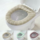Washable Bathroom Toilet Seat Filling Soft Warmer Mat Cover Pad Cushion P7D4