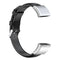 Leather Watchband Strap w/Buckle for Huawei Band 4 Pro TER-B29S (Black) A