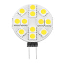 10x G4 5050 SMD 12 LED Light Warm White Car Marine Bulb
