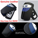 Brand New Leather Car Key Cover Bag Case Holder For BMW 1 3 5 6 Series X3