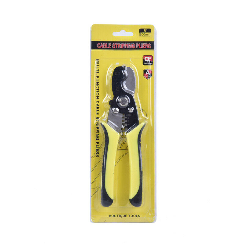 Automatic Wire Stripper Pliers Cable Stripping Cutter Durable Crimper CrimpS Kw
