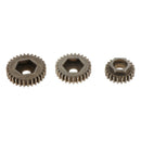 3pcs Metal Teeth Spur Gear Pinion for HG-P407 1/10 RC Pickup Car Accessory