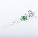 2 Pieces Wind Spinner Stabilizer Gazing Ball Spiral Tail - Indoor Outdoor