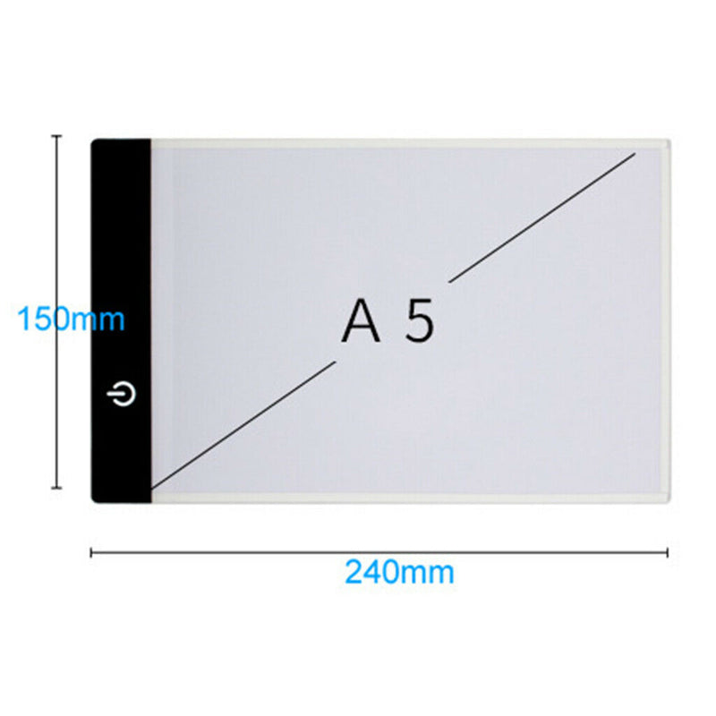 LED Light Box A5 Holder Drawing Tracing Board For Artist Animation Accessory