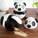 Automatic Toothpick Cartoon Panda Box Fashion Personality Cute Feature Cute O6Q3
