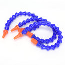 6 x 30cm Plastic Flexible Water Oil Coolant Pipe Hose BDly