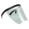 Large Full Face Shield Goggles Clear Lens Sunglasses Flat Top Wrap Visor Black