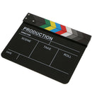 Acrylic Plastic 30x25 cm/11.8x9.8 inch Director's Film Clapboard Cut Action