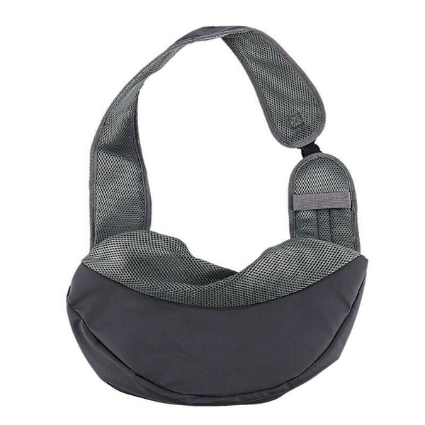 Pet Dog Cat Puppy Carry Travel Tote Shoulder Bag Purse Sling Backpack blue  O4N5