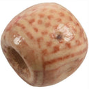 100 Mixed Drum Wood Beads Fit Charm Bracelets 11x12mm