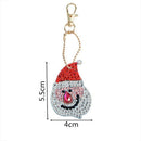 5 PCS 5D DIY Special Shaped Christmas Snowman Diamond Painting Kits for Kids and