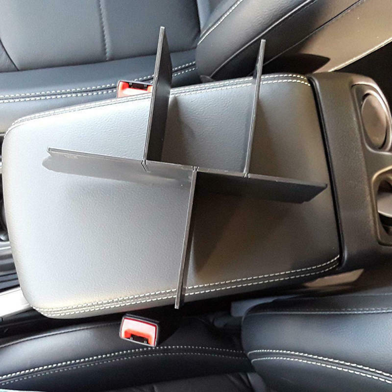 1*Car Armrest Storage Box Partition Central Control Insert Storage Interior