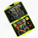 Fishing Accessory Kits Hook Leader Beads Spoon Swivels Sinker Tackles Set Deluxe