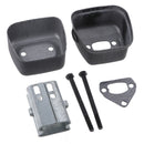 Exhaust Muffler 1 Gasket 2 Bolts for Husqvarna 36 41 136 137 141 142