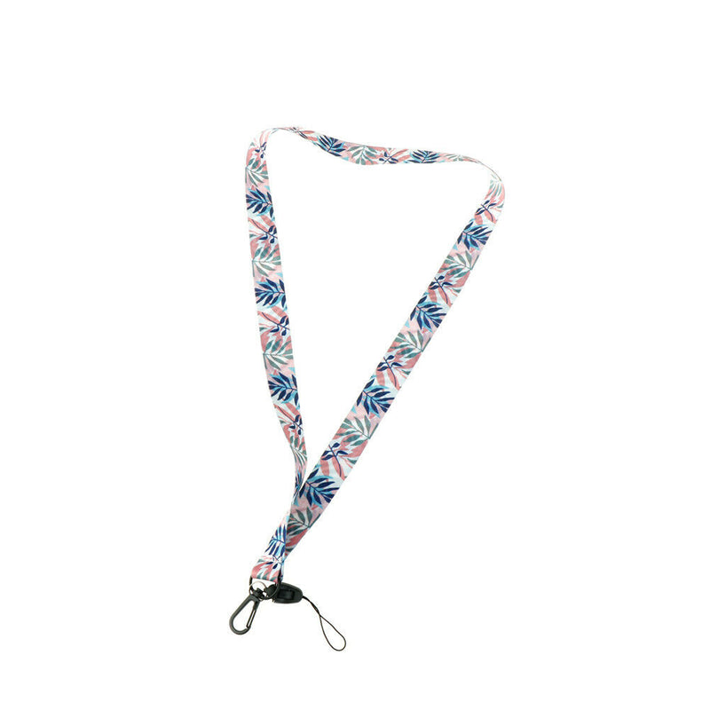 leaves neck strap lanyards for keys phone straps holder diy hang rope  Z