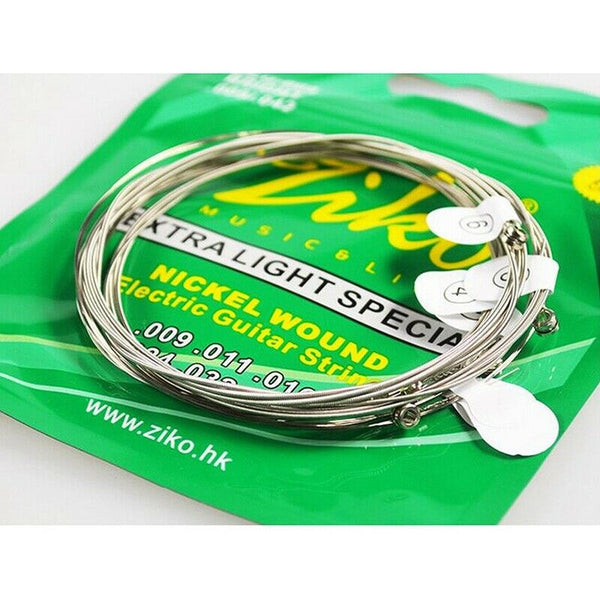Ziko Deg 009-042 Electric Guitar Strings Nickel Wound Extra Light Special S