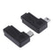 2pcs 90 Degree Micro USB Female to Mini USB Male Adapter Connector #gib