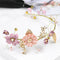 Purple Bride Headdress Handmade Hairband Wedding Bridal Party Hair Decorat â„–[