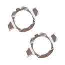 2Pcs H7 LED Headlight Bulb Retainers Holder Adapter For BMW Benz Audi VW Buick