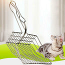 Cat Litter Scoop Metal Waste Scooper Poop Pet Sand Shovel Cleaning Tools