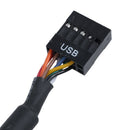 15cm USB 3.0 20 Pin Header Male to USB 2.0 9 Pin Female Adapter Cable Y1N7