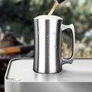 Outdoor Camping Beer Mug Stainless Steel Double-Layer Coffee Mug Vacuum Ins
