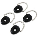 4Pcs Loop Buckle Camping Marine D Ring Accessories Tie Down Water Sports Kaya JR