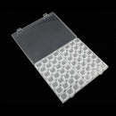 56 Grid Storage Tool Diy Removable Clear Plastic Organizer Nail Art Rhinest V3E8