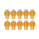 Curtain Rod Roman Rod Decoration Head Rod Plug Aluminum Alloy Flower Head D P7G7