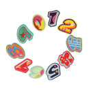 10pcs /Set 0-9 Number Embroidery Patches Applique for Sewing Crafts