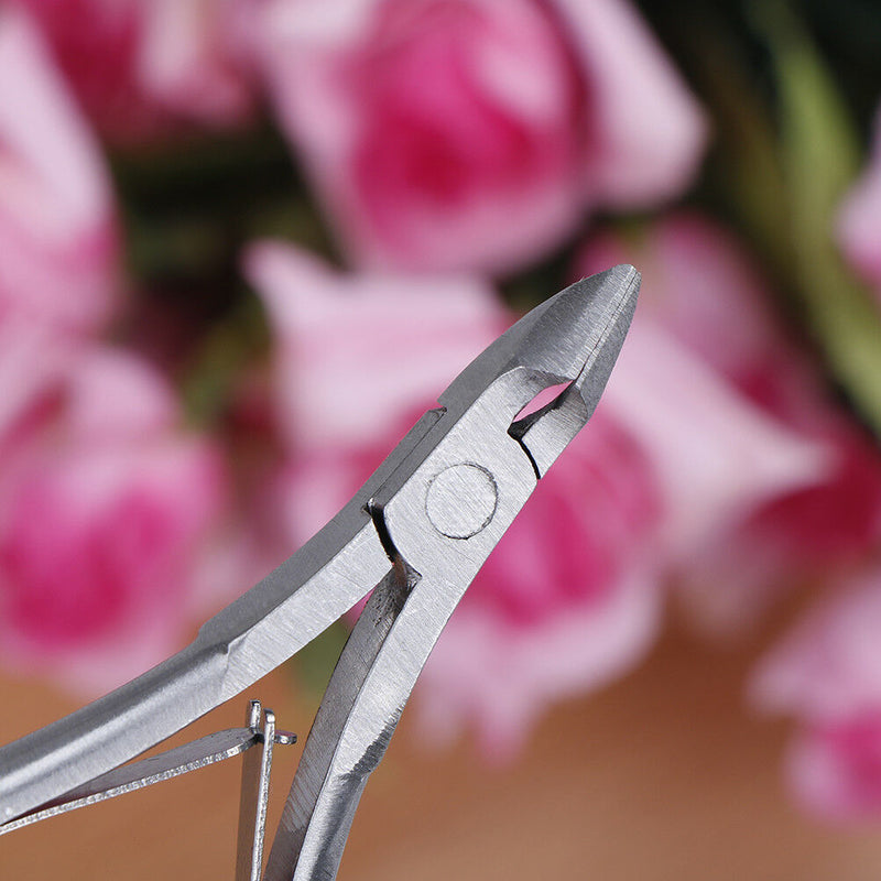 Nail art cuticle nipper cutter clipper manicure pedicure stainless steel tool Cy