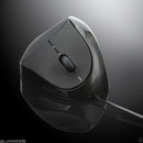 Wired Ergonomic Vertical Optical USB Mouse Wrist Healing for Laptop PC
