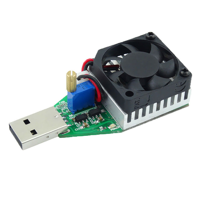 Industrial Grade Electronic Load Resistor USB Discharge Battery Tester 15W