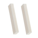 2pcs 52mm Cattle Bone Blank Unslotted Guitar Nuts for Handmade Guitar DIY