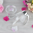 Clear Honey Syrup Dispenser Acrylic Kitchen Holder Pot Container ^