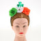 Green Shamrock Headband Saint Patrick Day Irish Pride Day Parade Dress Up