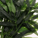 12x Artificial Bamboo Ivy Plant Bush Plastic Foliage Garland Home Decor 60cm