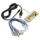 2x Zero Delay Arcade USB Encoder PC To Joystick For MAME & Raspberry Pi Project