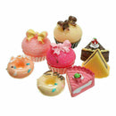 8x Bakery Kitchen Food Cake Donuts Cupcake For 1/12 Dollhous Gift S4D4 Mini C6L9