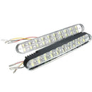 2x 30 Led DRL Super bright DC 12V car day driving light turn signal lamp spoM8Q6