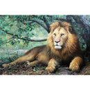 5D DIY Full Drill Diamond Painting Resting Lion Cross Stitch Embroidery Kit