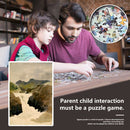1000pcs DIY Mountain Rapids Puzzle Educational Learning Assembling Toys
