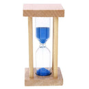 Desktop Wood Frame Glass Hourglass Kid Brush Teeth Sand Timer Gifts Toys
