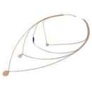 Multiple Layers Coin Beads Pendant Clavicle Chain Necklace Women Fashion Je