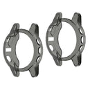 2x Black Silicone Smart Watch Screen Case For  Fenix 5S Shockproof